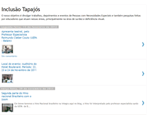 Tablet Screenshot of inclusaotapajos.blogspot.com