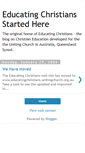Mobile Screenshot of educatingchristians.blogspot.com
