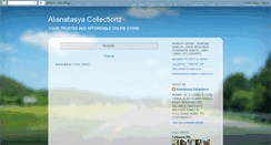 Desktop Screenshot of alianatasyacollectionz.blogspot.com