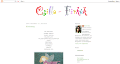 Desktop Screenshot of csilla-firkak.blogspot.com