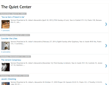 Tablet Screenshot of findthequietcenter.blogspot.com