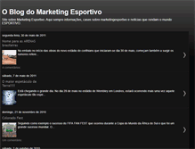 Tablet Screenshot of esportesmarketing.blogspot.com