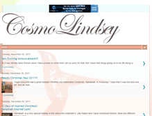 Tablet Screenshot of cosmolindsey.blogspot.com