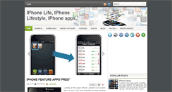 Desktop Screenshot of iphonelifestyl.blogspot.com