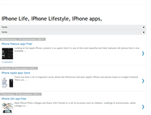 Tablet Screenshot of iphonelifestyl.blogspot.com