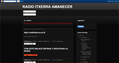 Desktop Screenshot of lourdes-radioitxerraamanecer.blogspot.com