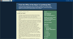 Desktop Screenshot of lynchburgmayorsoffice.blogspot.com