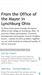 Mobile Screenshot of lynchburgmayorsoffice.blogspot.com