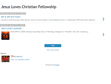 Tablet Screenshot of jesusloveschristianfellowship.blogspot.com