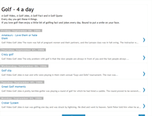 Tablet Screenshot of golf-4aday.blogspot.com