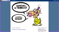 Desktop Screenshot of charrandodetebeos.blogspot.com