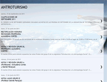 Tablet Screenshot of antroturismo.blogspot.com