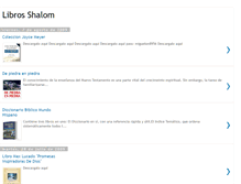 Tablet Screenshot of libros-shalom.blogspot.com