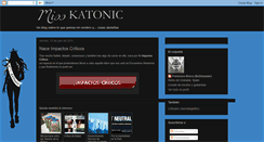 Desktop Screenshot of misskatonic.blogspot.com