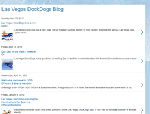 Tablet Screenshot of lasvegasdockdogs.blogspot.com