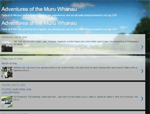 Tablet Screenshot of muru-whanau.blogspot.com