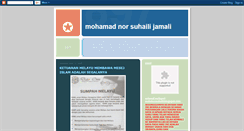 Desktop Screenshot of mohdnorsuhaili.blogspot.com
