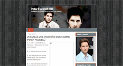 Desktop Screenshot of peterfacinelli.blogspot.com