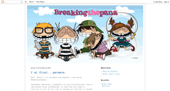 Desktop Screenshot of breakingthepana.blogspot.com