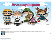 Tablet Screenshot of breakingthepana.blogspot.com