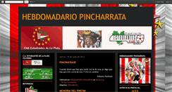 Desktop Screenshot of hebdomadariopincharrata.blogspot.com