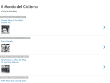 Tablet Screenshot of mondociclismo.blogspot.com