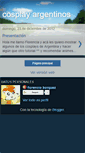 Mobile Screenshot of cosplayargentina.blogspot.com