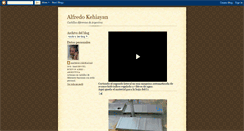 Desktop Screenshot of alfredokehiayan.blogspot.com