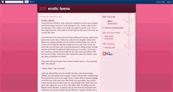 Desktop Screenshot of erotic-teens.blogspot.com