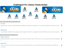 Tablet Screenshot of clubpenguin-pro.blogspot.com