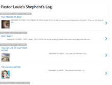 Tablet Screenshot of louiemonteith.blogspot.com