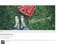 Tablet Screenshot of littlemissveg.blogspot.com