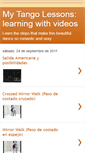Mobile Screenshot of mytangolessons.blogspot.com