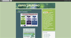 Desktop Screenshot of especialfono.blogspot.com