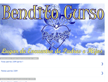 Tablet Screenshot of benditocursoccm.blogspot.com