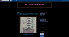 Desktop Screenshot of collectionsstore.blogspot.com