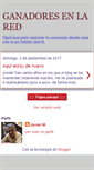 Mobile Screenshot of ganadoresenlared.blogspot.com