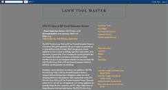 Desktop Screenshot of lawntoolmaster.blogspot.com