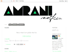 Tablet Screenshot of amranisofia.blogspot.com