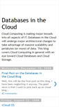 Mobile Screenshot of clouddb.blogspot.com