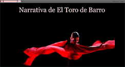 Desktop Screenshot of narrativa-eltorodebarro.blogspot.com
