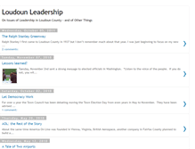 Tablet Screenshot of loudounleadership.blogspot.com