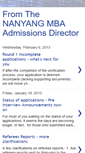 Mobile Screenshot of nanyangmbaadmissions.blogspot.com