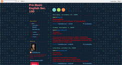 Desktop Screenshot of prebasicsec100.blogspot.com