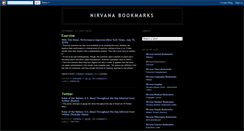 Desktop Screenshot of nirvana-bookmarks.blogspot.com