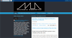 Desktop Screenshot of museuaberto.blogspot.com