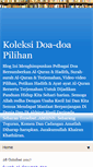 Mobile Screenshot of doa-doa-pilihan.blogspot.com