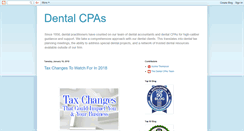 Desktop Screenshot of dentalcpas.blogspot.com