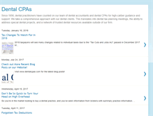 Tablet Screenshot of dentalcpas.blogspot.com