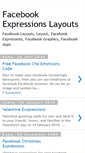 Mobile Screenshot of facebook-expressions.blogspot.com